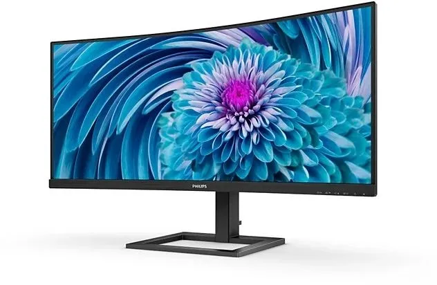 מסך מחשב קעור Philips 346E2CUAE 34" 100Hz UltraWide Quad HD