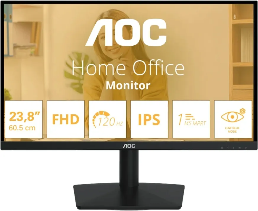 מסך מחשב AOC 24B15H3 23.8" 120Hz Full HD