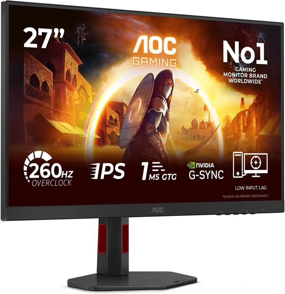 מסך מחשב גיימינג AOC 27G4ZR 27" 260Hz Full HD