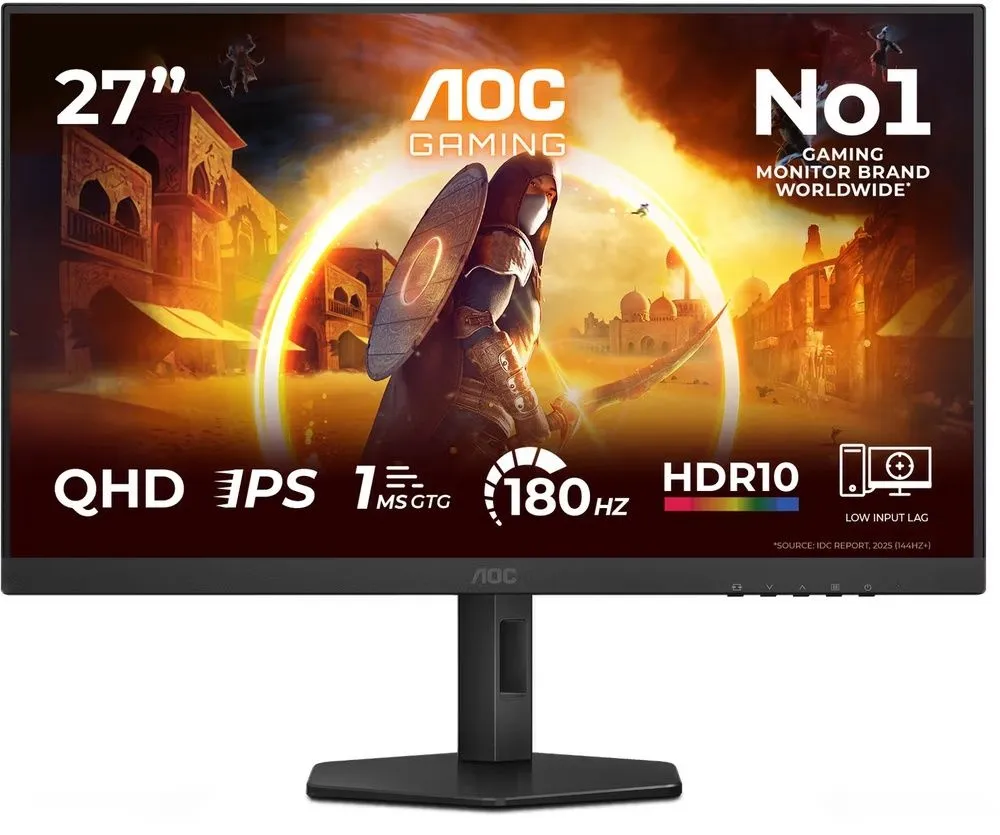 מסך מחשב גיימינג AOC Q27G4XF 27" 180Hz QHD