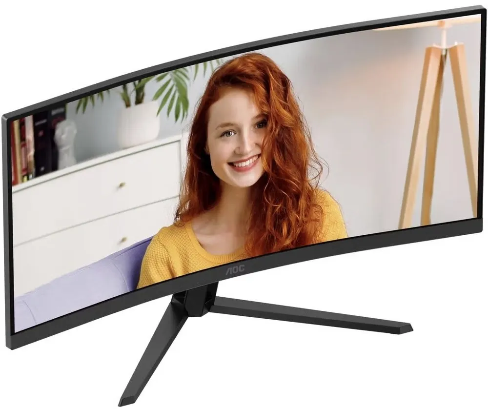 מסך מחשב קעור AOC CU34B3E 34" 120Hz WQHD