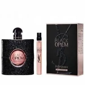 סט לאישה Yves Saint Laurent Black Opium E.D.P בושם 90 מ"ל + בושם 10 מ"ל