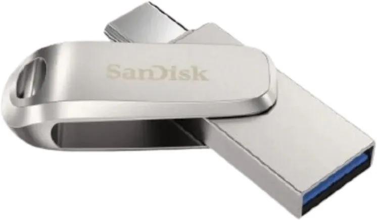 זיכרון נייד Sandisk Ultra Dual Drive Luxe 64GB 400MB/s SDDDC4-064G-G46
