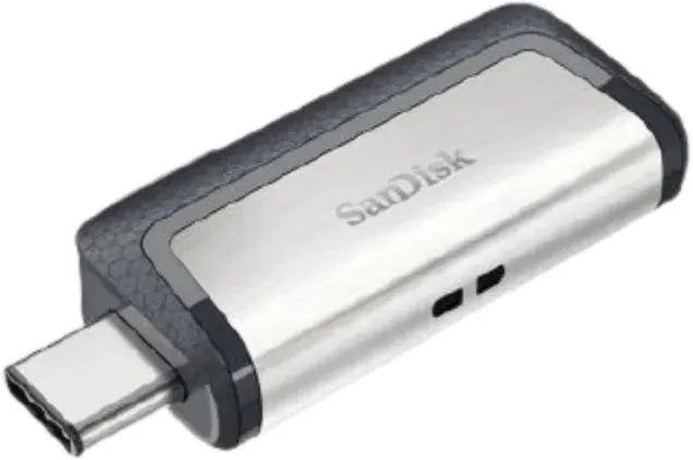זיכרון נייד Sandisk Ultra Dual Drive USB Type-C 128GB 150MB/s SDDDC2-128G-G46