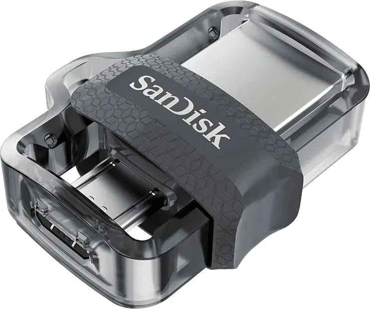 זיכרון נייד Sandisk Ultra Dual Drive m3.0 256GB 150MB/s SDDD3-256G-G46