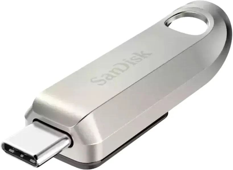 זיכרון נייד Sandisk Ultra Luxe USB Type-C Flash Drive 256GB 400MB/s SDCZ75-256G-G46