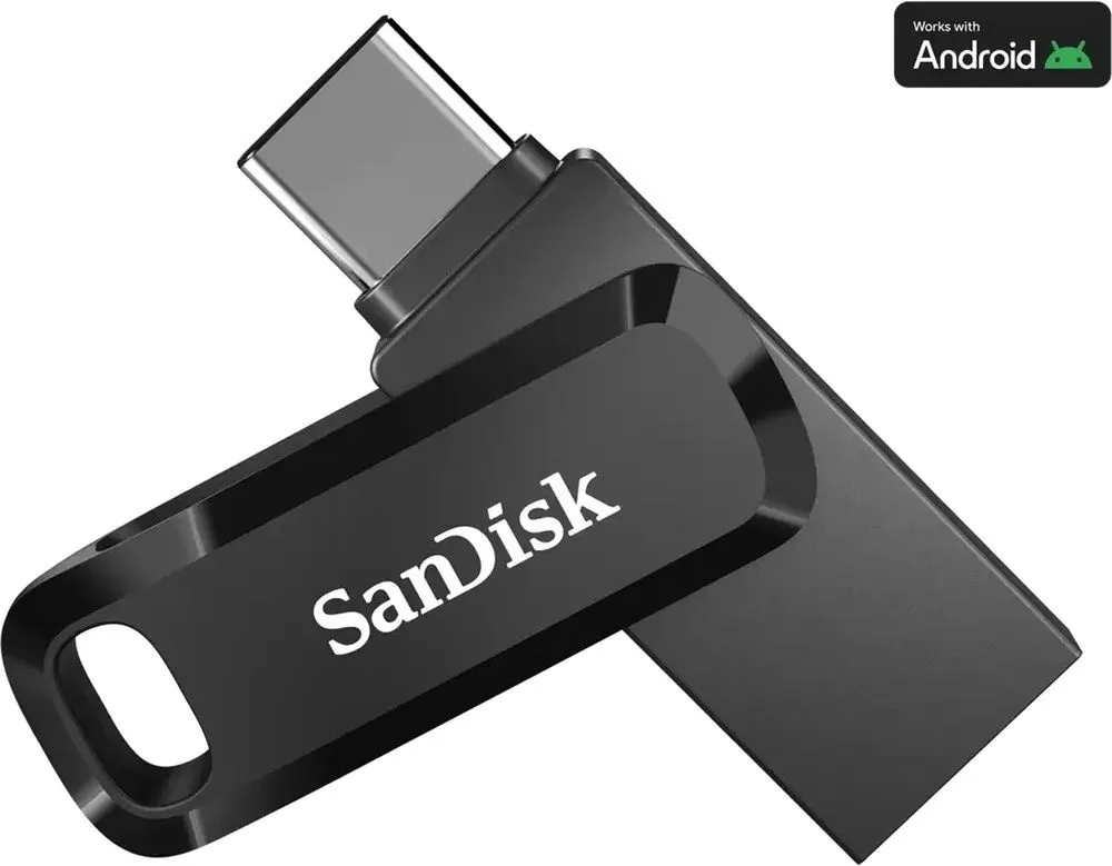 זיכרון נייד Sandisk Ultra Dual Drive Go 256GB 100MB/s SDDDC6-256G-G46