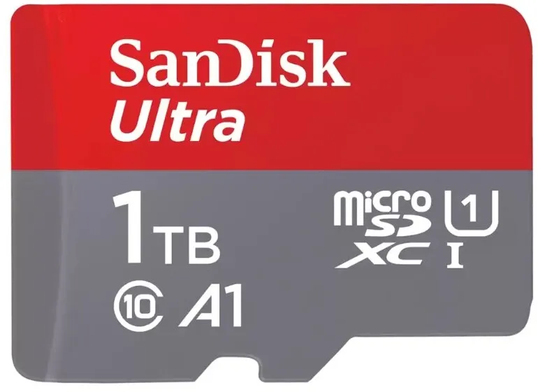 כרטיס זיכרון Sandisk Ultra 1T 150Mb/s SDSQUA4-1T00