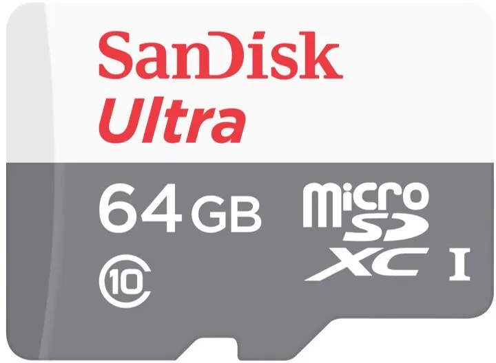 כרטיס זיכרון Sandisk Ultra 64GB 100Mb/s SDSQUNS-064G