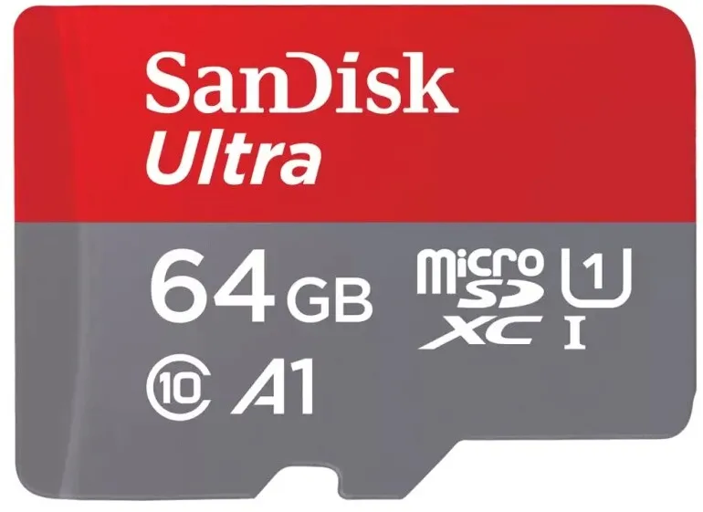 כרטיס זיכרון Sandisk Ultra 64GB 140Mb/s SDSQUA4-064G