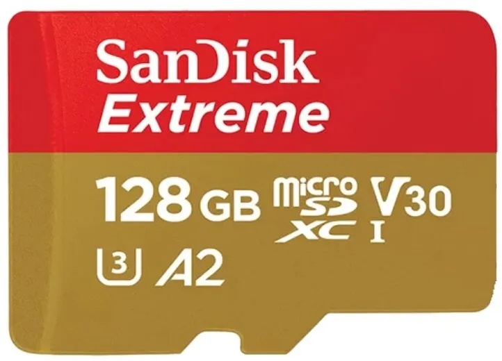 כרטיס זיכרון Sandisk Extreme 128GB 190Mb/s SDSQXA1-128G