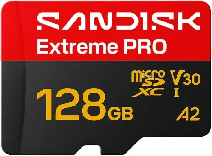 כרטיס זיכרון Sandisk Extreme Pro 128GB 250MB/s microSDXC SDSQXCJ-128G-GS6MA