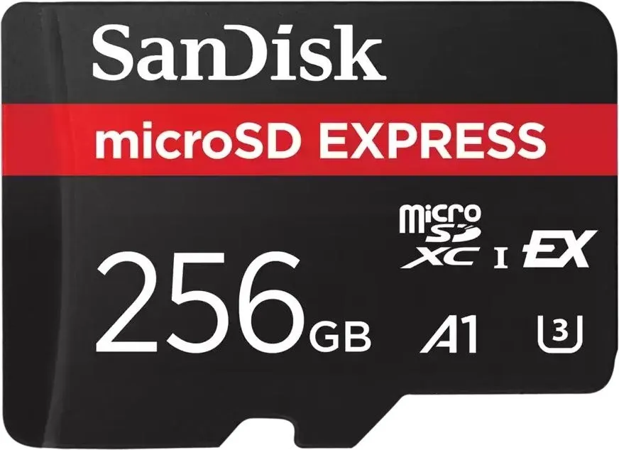 כרטיס זיכרון Sandisk microSD Express 256GB 880MB/s microSDXC SDSQXFN-256G-GN4NN