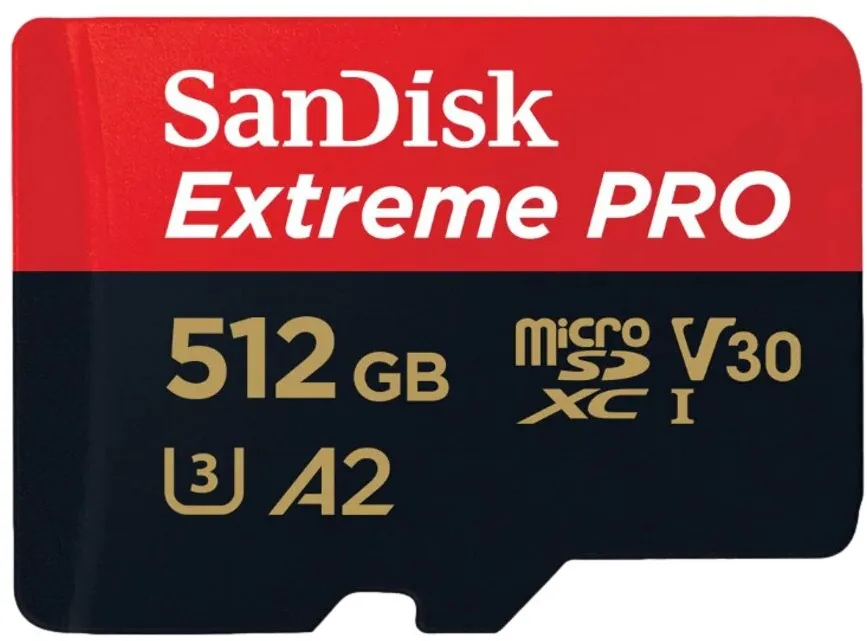 כרטיס זיכרון Sandisk Extreme Pro 512GB 200Mb/s SDSQXCZ-512G