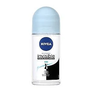 דאודורנט רול לאישה Nivea Black & White Fresh בנפח 50 מ"ל