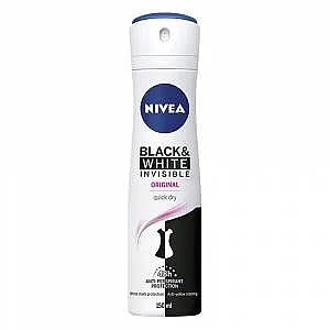 דאודורנט ספריי לאישה Nivea Black & White בנפח 150 מ"ל