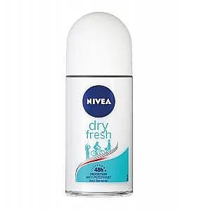דאודורנט רול לאישה Nivea Dry Fresh בנפח 50 מ"ל