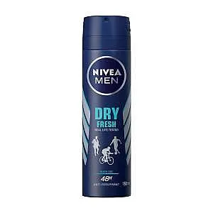 דאודורנט ספריי לגבר Nivea Dry Fresh בנפח 150 מ"ל