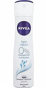 דאודורנט ספריי לאישה Nivea Fresh Natural בנפח 150 מ"ל