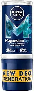 דאודורנט רול לגבר Nivea Magnesium Dry בנפח 50 מ"ל