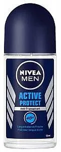 דאודורנט רול לגבר Nivea Fresh Active בנפח 50 מ"ל