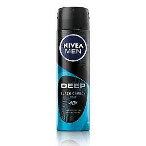 דאודורנט ספריי לגבר Nivea Deep Beat בנפח 150 מ"ל
