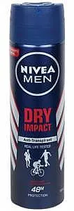 דאודורנט ספריי לגבר Nivea Dry Impact בנפח 150 מ"ל