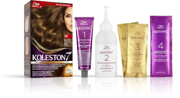 ערכת צבע לשיער קולסטון קיט 6/0 בלונד כהה – מבית Wella