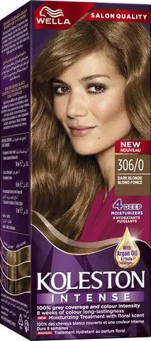 צבע לשיער קולסטון אינטנס 306/0 בלונד כהה – מבית Wella