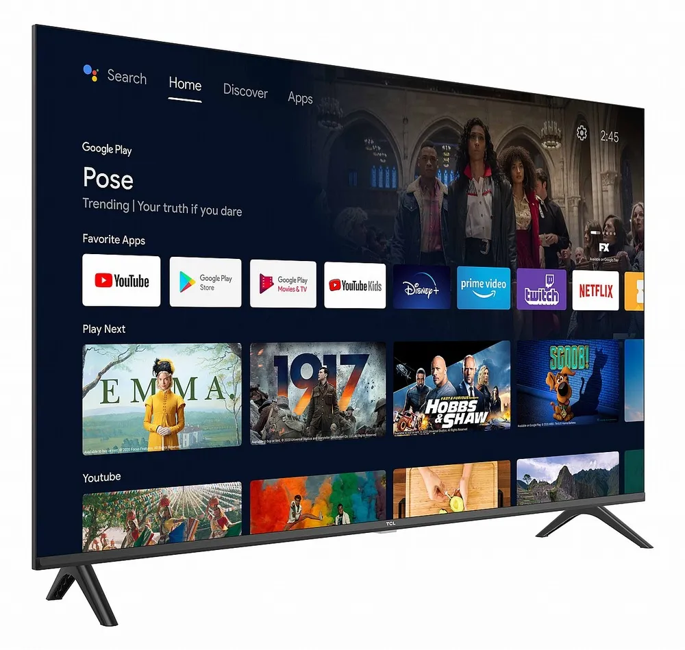 טלויזיה חכמה TCL 40S5400A LED 40" Full HD 60Hz