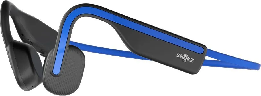אוזניות עצם אלחוטיות Shokz OpenMove בצבע כחול