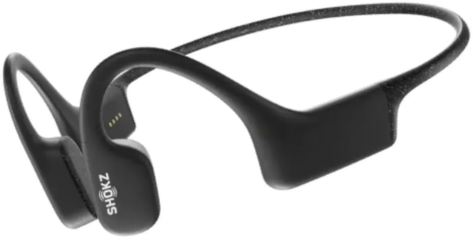 אוזניות עצם אלחוטיות Shokz OpenSwim בצבע שחור