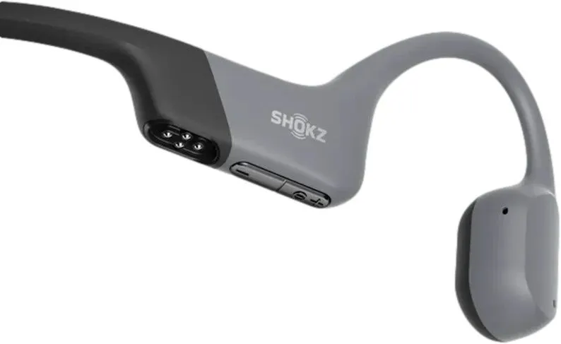 אוזניות עצם אלחוטיות Shokz OpenSwim Pro בצבע אפור