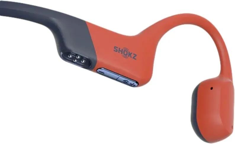 אוזניות עצם אלחוטיות Shokz OpenSwim Pro בצבע אדום