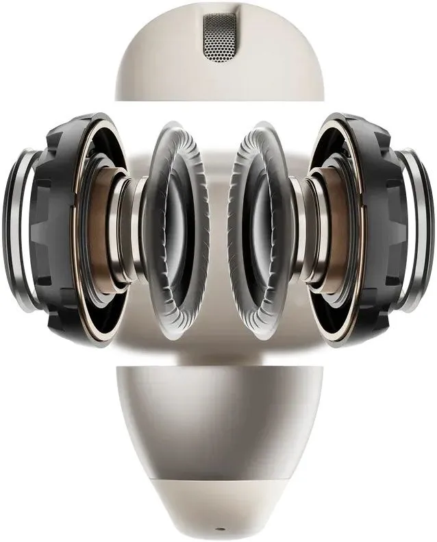 אוזניות In Ear אלחוטיות Shokz OpenDots One בצבע אפור