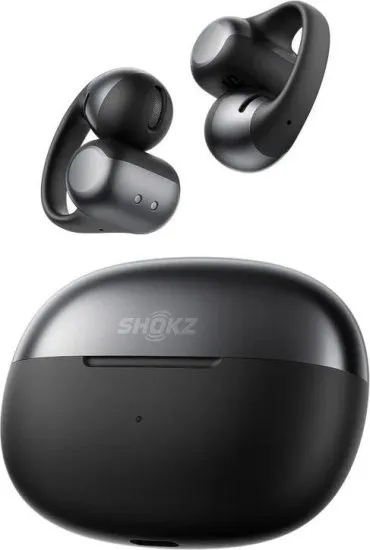 אוזניות In Ear אלחוטיות Shokz OpenDots One בצבע שחור