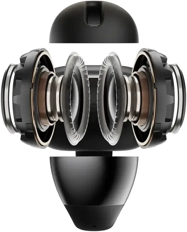 אוזניות In Ear אלחוטיות Shokz OpenDots One בצבע שחור