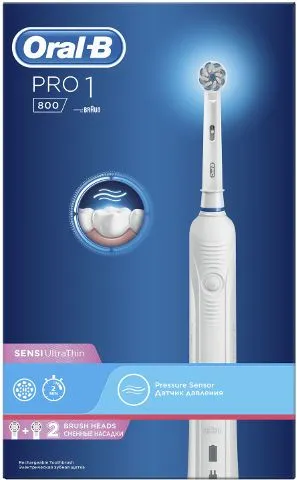 מברשת שיניים חשמלית נטענת Oral-B Pro 1 800 Sensi UltraThin D16