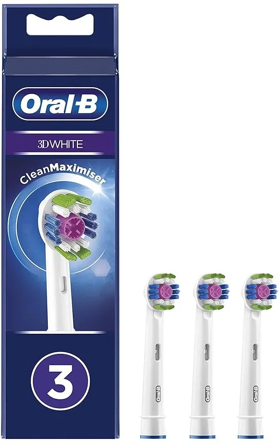 ראשים Clean Maximiser למברשת שיניים חשמלית Oral B – כולל 3 יחידות