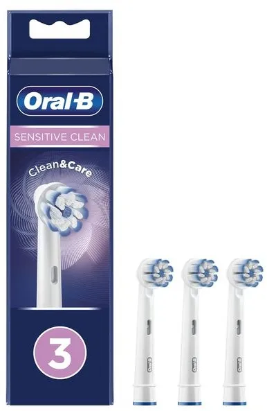 ראשים למברשת שיניים חשמלית Oral B Sensitive Clean – כולל 3 יחידות