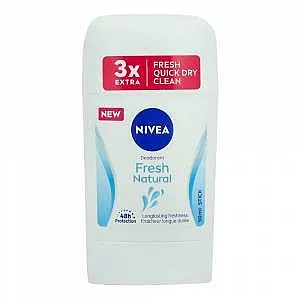 דאודורנט סטיק לאישה Nivea Fresh Natural בנפח 50 מ"ל
