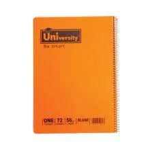 מחברת ספירלה שורה A5 שני נושאים 70 דף – מבית Uni