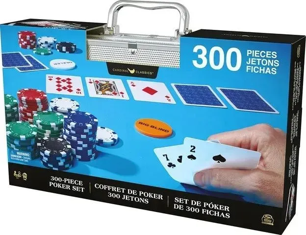 פוקר – מזוודה 300 חלקים מבית Spin Master