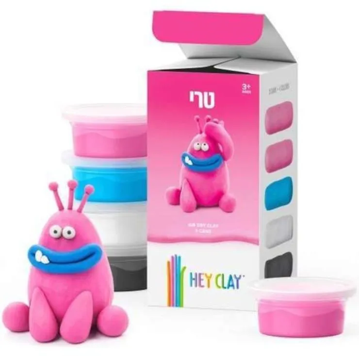 ערכת עיצוב בחימר – טרי – מבית Hey Clay
