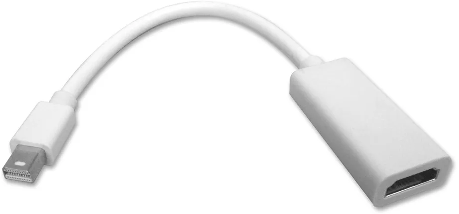 מתאם Mini DisplayPort זכר ל- HDMI נקבה