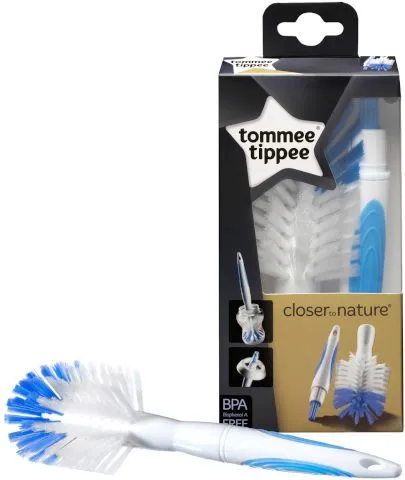 מברשת לניקוי בקבוקים Closer To Nature – כחול – מבית Tommee Tippee