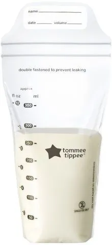 שקיות לאחסון והקפאת חלב Closer to Nature – מבית Tommee Tippee