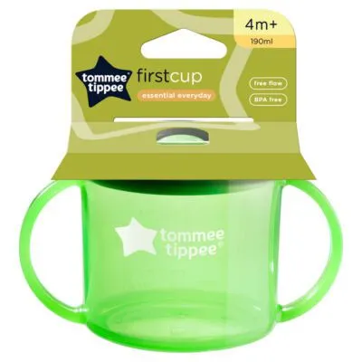 הכוס הראשונה שלי – ירוק – מבית Tommee Tippee