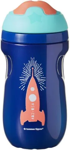 כוס מבודדת עם שסתום 260 מ"ל Explora – תכלת – מבית Tommee Tippee