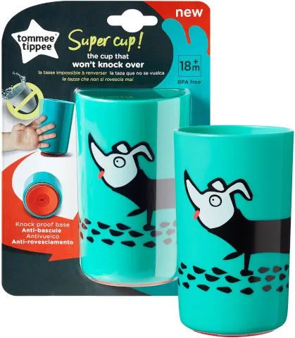 כוס שאינה נופלת 190 מ"ל 12 חודשים – ירוק – מבית Tommee Tippee